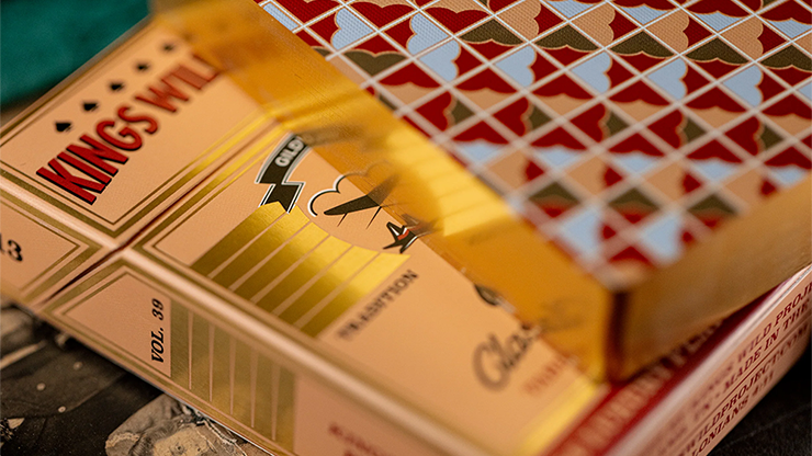 Gilded No.13 Table Players Vol.39 Playing Cards by Kings Wild Project