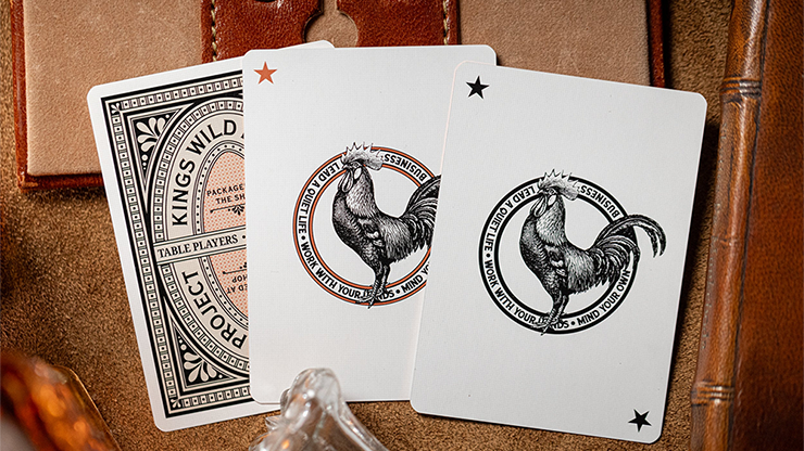 Gilded No.13 Table Players Vol.40 Playing Cards by Kings Wild Project