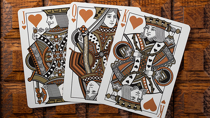 Gilded No.13 Table Players Vol.44 Playing Cards by Kings Wild Project