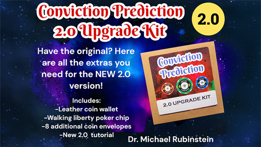 Conviction Prediction 2.0 Upgrade Kit by Dr. Michael Rubinstein - Wizard Magic Shop