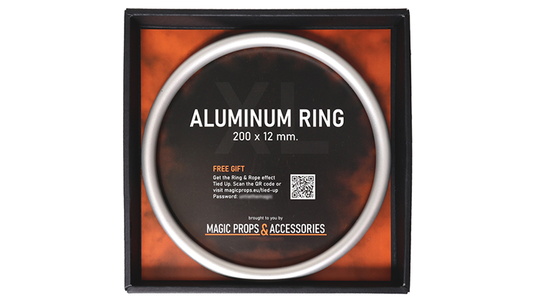 XL Aluminum Ring - Wizard Magic Shop
