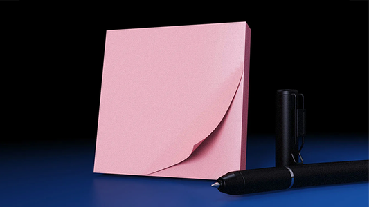 The Iarvel Magic Post-It Pad (Red) by Iarvel Magic - Wizard Magic Shop
