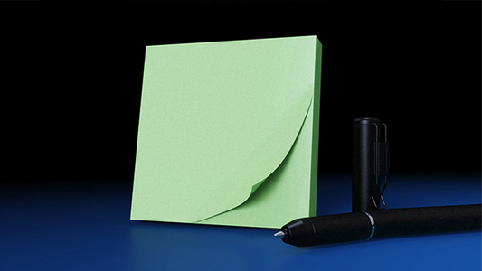 The Iarvel Magic Post-It Pad (Green) by Iarvel Magic - Wizard Magic Shop
