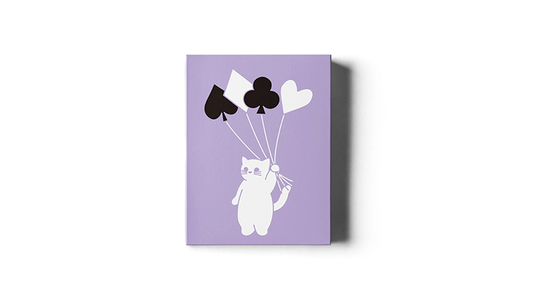 Diary of Kitten and Puppy - Kitten Purple Edition Playing Cards - Wizard Magic Shop