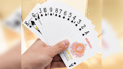 Sun God Greek Mythology Themed Orange Edition Playing Cards