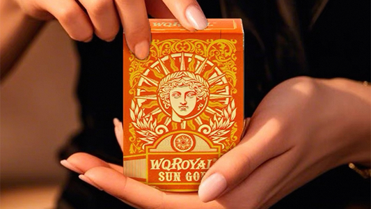 Sun God Greek Mythology Themed Orange Edition Playing Cards - Wizard Magic Shop