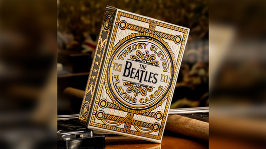 The Beatles Special Edition (White) Playing Cards by theory11 - Wizard Magic Shop