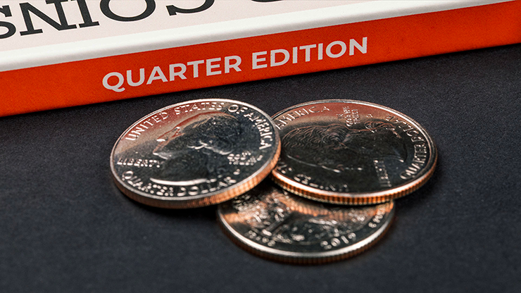 Triad Coins (Quarter) by Joshua Jay and Vanishing Inc.