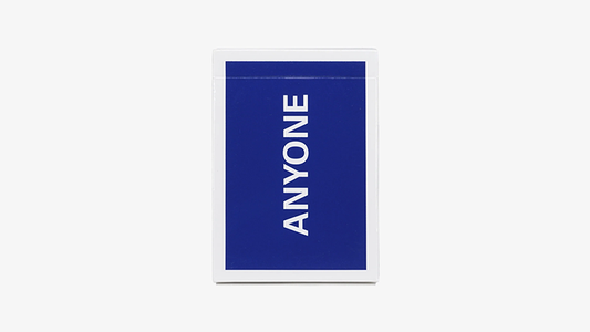 Cap Logo (Navy) ANYONE Playing Cards - Wizard Magic Shop
