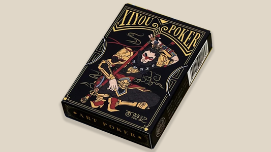 XIYOU POKER Journey to the West Dark Edition (Black) Playing Cards - Wizard Magic Shop