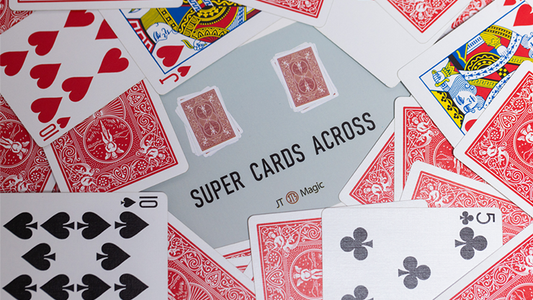 Super Cards Across (Red) by JT Magic alternate view - Wizard Magic Shop