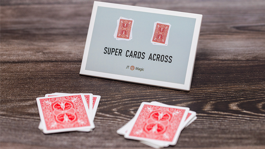 Super Cards Across (Blue) by JT Magic - Wizard Magic Shop