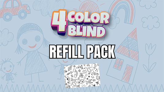 4 Color Blind Refill by Guillaume Bienne - Wizard Magic Shop