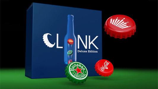 The Clink (Cap in Bottle) Set by Iarvel Magic and Wonder House (Heineken, Coke, and Budweiser) - Wizard Magic Shop