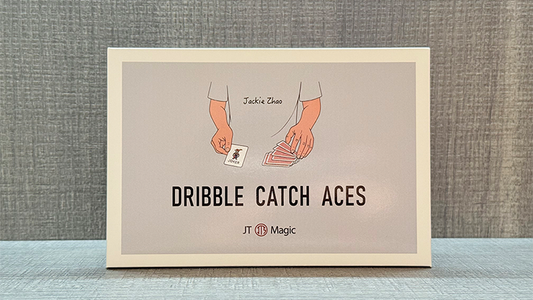 Dribble Catch Aces by Jackie Zhao and JT Magic (Red) alternate view - Wizard Magic Shop