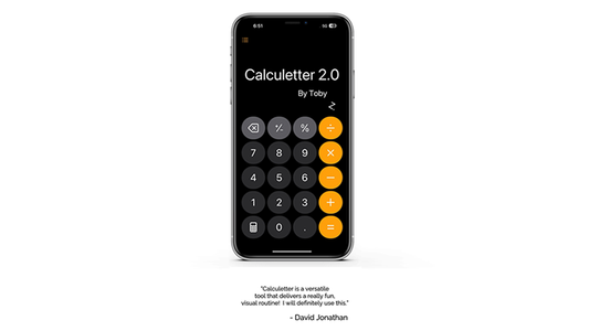 Calculetter 2.0 by Toby Z. video DOWNLOAD - Wizard Magic Shop