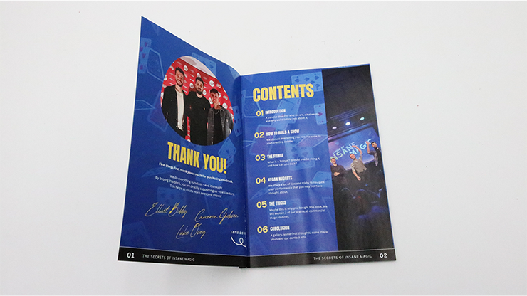 The Secrets of Insane Magic by Elliot Bibby, Luke Osey, and Cameron Gibson