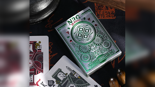 COIPIX (Green) Playing Cards by N2G - Wizard Magic Shop