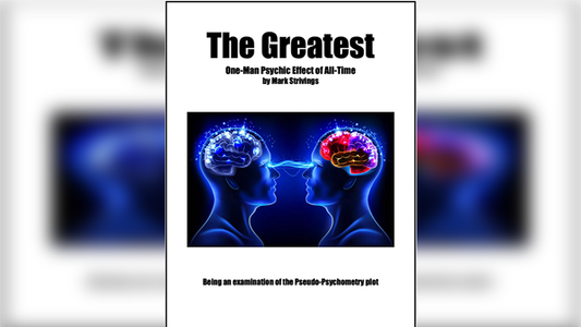 The Greatest One-Man Psychic Effect of All-Time by Mark Strivings - Wizard Magic Shop