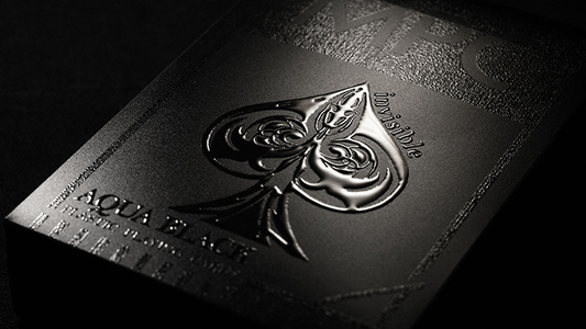 Aqua Black Invisible Playing Cards by MPC - Wizard Magic Shop