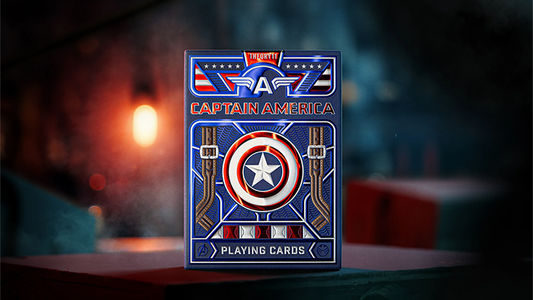 Captain America Playing Cards by theory11 - Wizard Magic Shop
