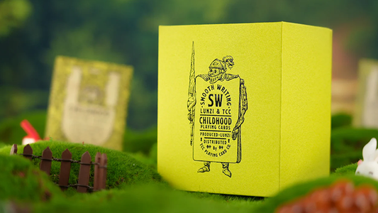Childhood Playing Cards (Half Brick Standard + Gilded ) by TCC & Lunzi - Wizard Magic Shop