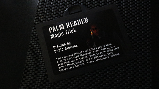 The Palm Reader Card by David Alnwick - Wizard Magic Shop