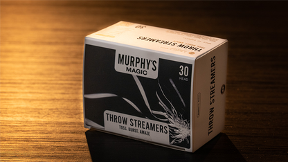 Throw Streamers 12 pk. (White / 30 Head) by Murphy's Magic Default Title