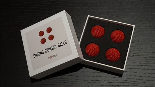 Shining Crochet Balls (Red) by JT Magic