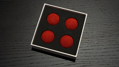 Shining Crochet Balls (Red) by JT Magic