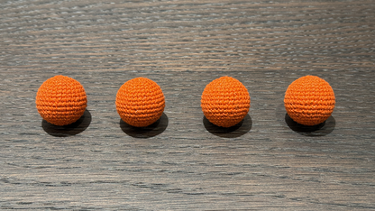 Shining Crochet Balls (Orange) by JT Magic