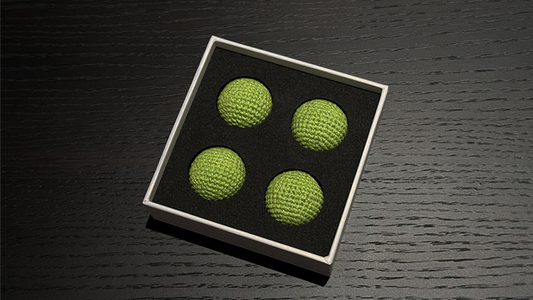 Shining Crochet Balls (Grass Green) by JT Magic - Wizard Magic Shop