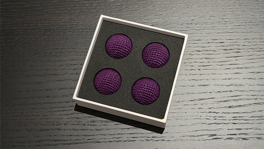 Shining Crochet Balls (Dark Purple) by JT Magic - Wizard Magic Shop