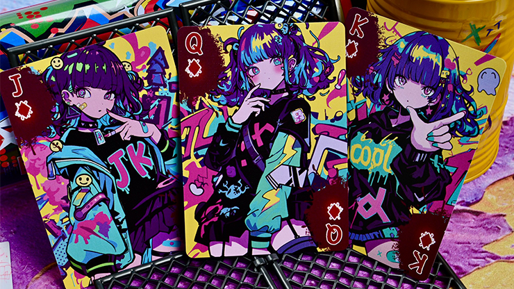 Shinjuku Spray Girls V1 Playing Cards
