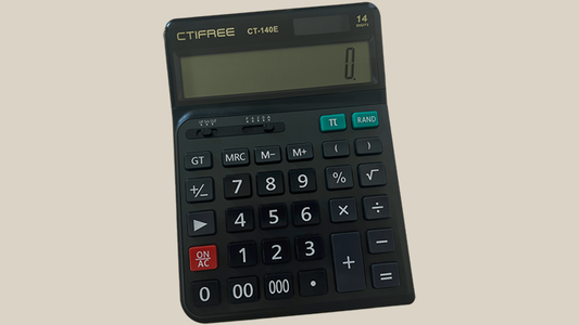 Electricks Quantum Calculator (Black) - Wizard Magic Shop