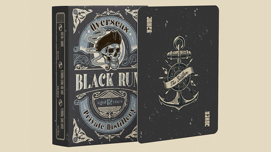 Black Rum Playing Cards - Wizard Magic Shop