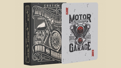 Custom Motorcycles Playing Cards