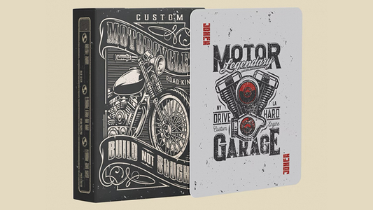 Custom Motorcycles Playing Cards - Wizard Magic Shop