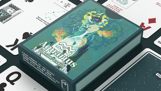 Aquarius Playing Cards by WohStudio - Wizard Magic Shop