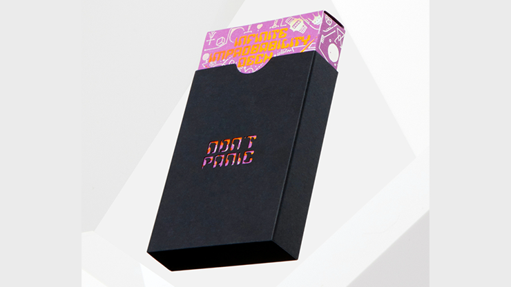 The Hitchhiker's Guide to The Galaxy- The Infinite Improbability Deck (Don't Panic Purple)