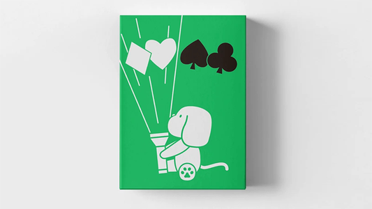 Puppy Diary - Green Limited Edition Playing Cards by - Wizard Magic Shop