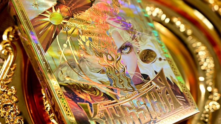 King Arthur V2 (Golden Dawn) Playing Cards by KING STAR