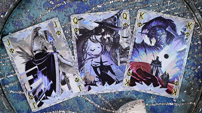 King Arthur V2 (Silver Fairyland) Playing Cards by KING STAR