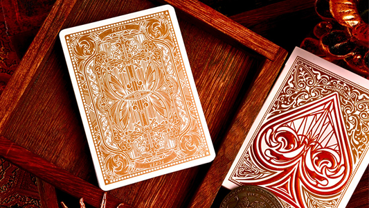 Sanctuary (Gold) Playing Cards alternate view - Wizard Magic Shop