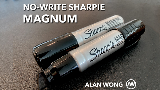 No Write Sharpie Magnum by Alan Wong - Wizard Magic Shop