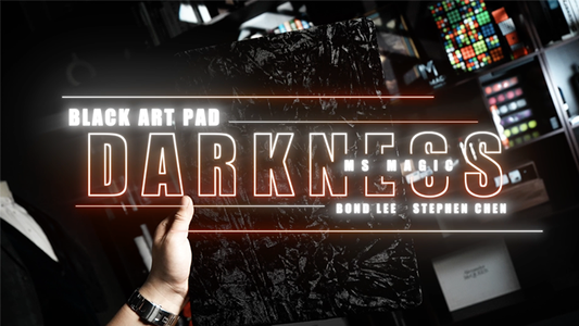 Darkness - Black Art Close-up Pad Set (Large) by Bond Lee & Stephen Chan - Wizard Magic Shop