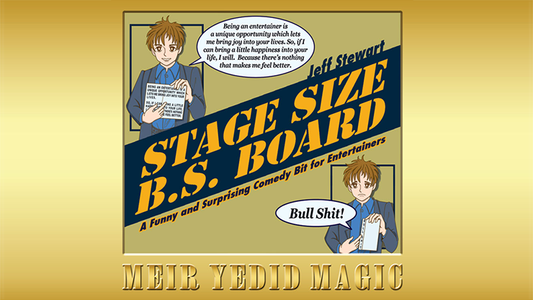 Stage Size B.S. Board by Jeff Stewart - Wizard Magic Shop