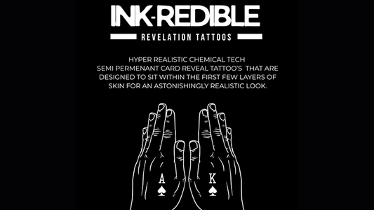 Ink-Redible Revelation Tattoos (Diamonds) by Twisted Minds alternate view - Wizard Magic Shop