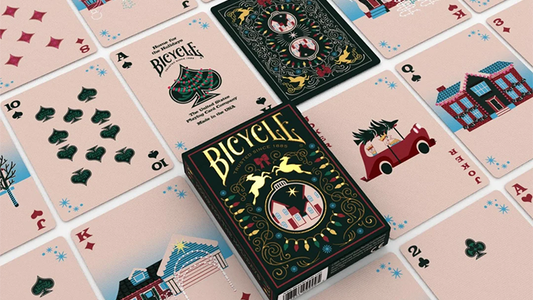 Bicycle Home for the Holidays Playing Cards by US Playing Cards