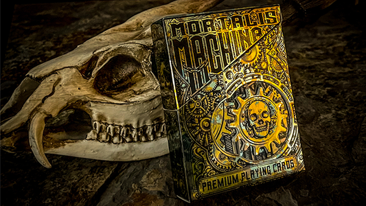 Mortalis Machina Cobalt Edition Playing Cards - Wizard Magic Shop